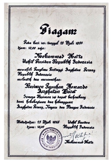 Peresmian RPKAD di Batujajar (1955)